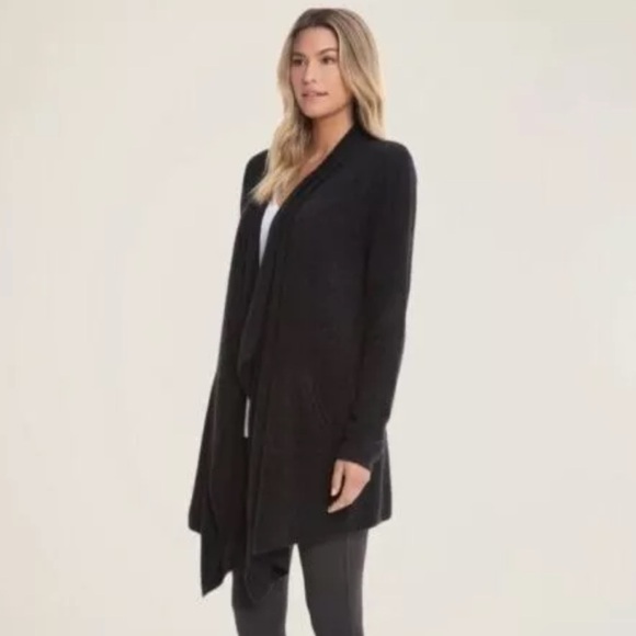 Barefoot Dreams Bamboo Chic Lite Calypso Wrap Cardigan Sweater Small Medium - Picture 1 of 5